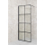 Olsen Spa ALBOX BLACK Walk-in sprchový kút 80x195cm Univerzálny, rám Čierny Al, sk.maľov.