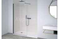 Forte BE.COLORS WALK-IN sprchový kút 150x200 cm,sklo Acidato,profil Champagne,1x vzpe