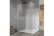 Gelco VARIO WHITE 1-dielna sprch. zást. na inštal. k stene,1x profil,Matné sklo,š. 70 cm