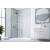Hopa Forte DECO WALK-IN W1 sprchová zástena 90 cm,sklo Tratto,profil Hliník ossidato,1x vz
