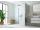 Hopa Forte DECO WALK-IN W1 sprchová zástena 80 cm,sklo Fasciato,profil Hliník ossid,1x vzp