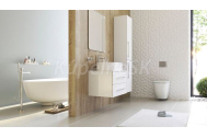 Aquatek Ceramica Latina LOFT2 600 Závesná skrinka pod umývad. 2 zásuvky 60x41,6x45 Biela