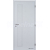 Doornite CPL laminátové VERTIKA PLNÉ Biela (Egger W980) hladká interiérové dvere