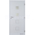 Doornite CPL laminátové QUADRA 2 SKLO Biela (Egger W980) hladká interiérové dvere