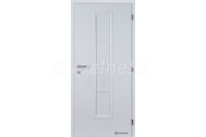 Doornite CPL laminátové AXIS PLNÉ Biela (Egger W980) hladká interiérové dvere
