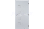 Doornite CPL laminátové GIGA PLNÉ Biela (Egger W980) hladká interiérové dvere