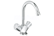 GROHE 21337001 COSTA L Umývadlová 1-otvorová batéria stojánková bez výpuste, chróm