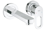 GROHE BauLoop Páková podomietková umývadlová batéria 2 otvory, chróm 20289000