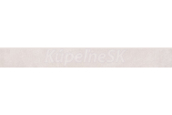 Cersanit ARES White Skirting 7x60 cm mrazuvzdorný retrifikovaný sokel matný,R10B