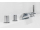 Ravak Vaňový napúšťací vodopád WF 025.00 + Cleaner Chrome