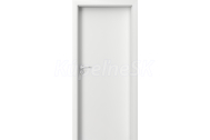 PORTA Doors SET dvere Laminát CPL HQ 0,2 vzor 1.1 Plná Drevotrieska Biele + zárubeň