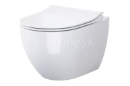 Cersanit ZEN-Urban WC závesné CleanOn+sedátko Slim SC duropl, Biela