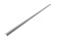 ALCA Nerezová lišta pre spádovanú podlahu, pravá  APZ904M/1600 pre dlažbu do 14mm,matná