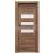 PORTA Doors SET Rámové dvere KONCEPT H3, sklo Matné, 3D fólia Dub Kalifornia + zárubňa