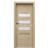 PORTA Doors SET Rámové dvere KONCEPT H3, sklo Matné, 3D fólia Dub Matný + zárubňa