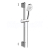 Mereo Sprchová súprava, trojpolohová sprcha, posuvný držiak, šedostrieborná hadica CB930B