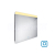 Nimco kúpeľňové LED podsvietené zrkadlo 800x700 mm 12 W s dotykovým senzorom,hliníkový rám