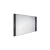 Nimco kúpeľňové LED podsvietené zrkadlo 1000x600 mm 27 W Čierny rám