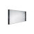 Nimco kúpeľňové LED podsvietené zrkadlo 1200x650 mm 33 W Čierny rám