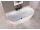 RAVAK FLAT 4-otvorová vaňová batéria na okraj vane Čierna+Cleaner Chrome