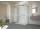 Hopa Forte DECO N1FS posuvné sprchové dvere 100x200 cm,sklo Reflex,rám Biely,Pravé