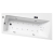 Santech COMFORT EMO asymetrická masážna vaňa 165x90 cm,Pravá