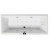 Santech COMFORT VARIA obdĺžniková masážna vaňa 150x75 cm