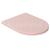 Isvea INFINITY WC sedátko SLIM, Easy Take, Soft Close, matná ružová Salmon