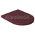 Isvea INFINITY WC sedátko SLIM, Easy Take, Soft Close, matná maroon Red