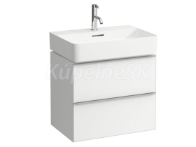 Laufen SPACE skrinka pod umývadlo 58,5x52x41 cm,2 zásuvky,Biela Matná