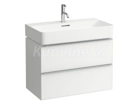 Laufen SPACE skrinka pod umývadlo 73,5x52x41 cm,2 zásuvky,Biela Matná