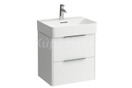 Laufen BASE skrinka pod umývadlo 53,3x52,7x39,1 cm,2 zásuvky,Biela Lesklá