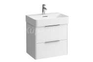 Laufen BASE skrinka pod umývadlo 58,3x52,7x39,1 cm,2 zásuvky,Biela Lesklá