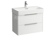 Laufen BASE skrinka pod umývadlo 73,3x52,7x39,1 cm,2 zásuvky,Biela Matná