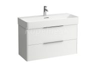 Laufen BASE skrinka pod umývadlo 93x52,7x39,1 cm,2 zásuvky,Biela Matná