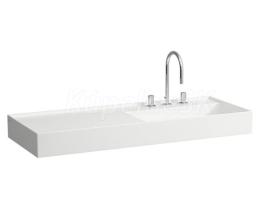 Laufen Kartell umývadlo 120x46x18,5 cm,1 otvor pre batériu,bez prepadu,Biela
