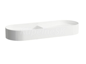 Laufen SONAR umývadlo 100x37 cm,bez otvoru pre batériu,bez prepadu,Biela