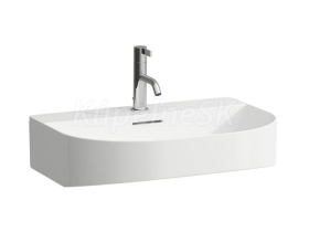 Laufen SONAR umývadlo 60x42 cm,3 otvory pre batériu,brúsená spodná časť,Biela
