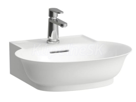 Laufen New Classic umývadielko 50x45x14cm,bez otvoru pre batériu,brúsená spodná časť,Biela