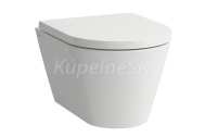 Laufen Kartell by Laufen závesné WC Rimless/Compact 37x49x28,5cm,hlboké splachovanie,Biela