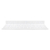 Olsen Spa Kovová polička na nalepenie 3M 49,5x12x4,6 cm Biela