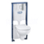 GROHE 39586000 Solido WC SET 5v1,Bau Ceramic+Rapid SL,stav. výška 1,13m alpská biela/chróm