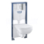 Grohe Solido set predsten. inštal. klozet Edge Ceremic+doska SoftClose+tlač. Even,chróm