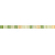 OPOCZNO OD022-020, CALIPSO green border mosaic 2,8 x 45, listela