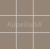 Rako TAURUS COLOR mrazuvzdorná dlaždica 10x10x0,8 cm R10/B HnedoŠedá