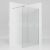 Aquaform Fuji WALK-IN sprchová stena 100x200cm, sklo Číre, profil Chróm lesk + vzpera