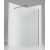 Aquaform Fuji WALK-IN sprchová stena 110x200cm, sklo Číre, profil Čierny matný + vzpera