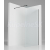 Jellow Fuji WALK-IN sprchová stena 110x200cm, sklo Číre, profil Čierny matný + vzpera