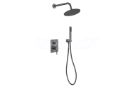 Besco SLIM DECCO/ILLUSION II podomiet.sprch.set podomiet.bat+hlav.sprcha+ruč.sprcha Grafit