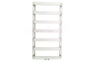 Aquaform MISAKI DUO kúpeľnový rebríkový radiátor 127x54 cm 546 W stredové prip. oblý Biela